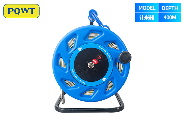 PQWT 400M Deep Borehole Drilling Water Level Detection Indicator 360 Degree Probe Water Level Meter